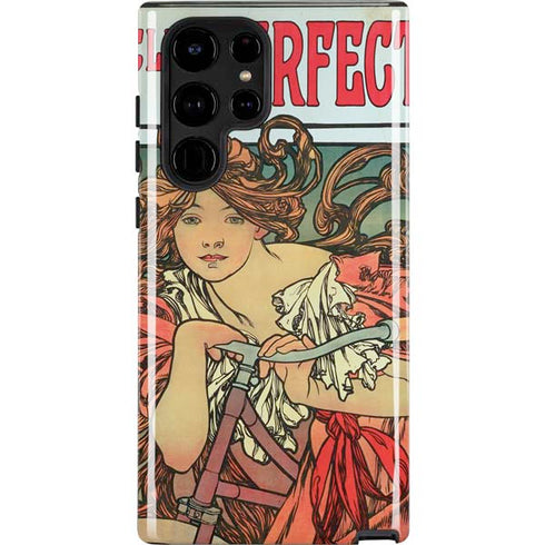 Alphonse Mucha Cycles Perfecta Galaxy Cases