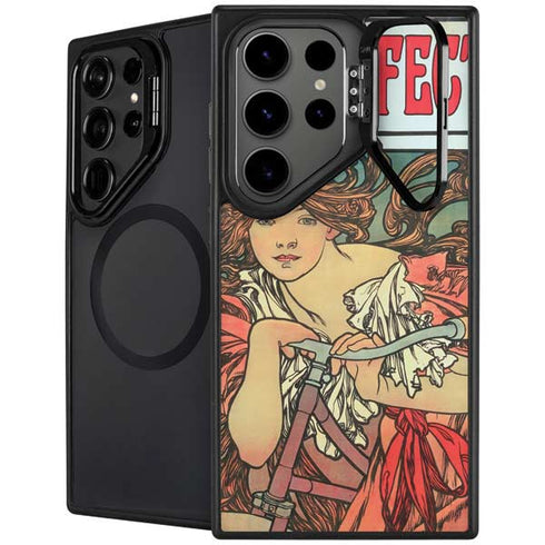 Alphonse Mucha Cycles Perfecta Galaxy Cases