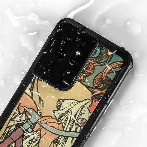 Alphonse Mucha Cycles Perfecta Galaxy S24 Ultra Waterproof Case