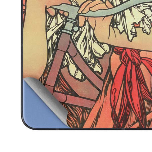Alphonse Mucha Cycles Perfecta Galaxy Z Fold5 5G Skin