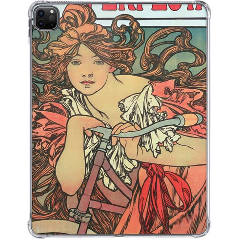 Alphonse Mucha Cycles Perfecta iPad Pro 11in (2024) Clear Case