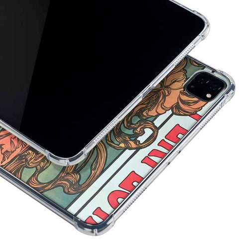 Alphonse Mucha Cycles Perfecta iPad Pro 11in (2024) Clear Case