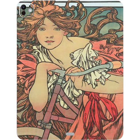 Alphonse Mucha Cycles Perfecta iPad Pro 13in M4 (2024) Skin