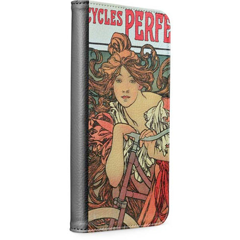 Alphonse Mucha Cycles Perfecta iPhone 15 Pro Folio Case