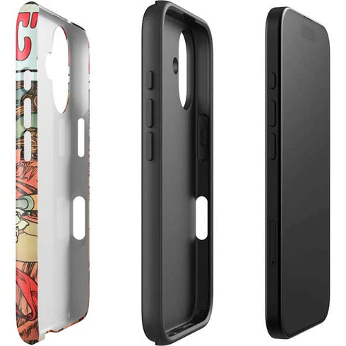 Alphonse Mucha Cycles Perfecta iPhone 16 Plus Impact Case