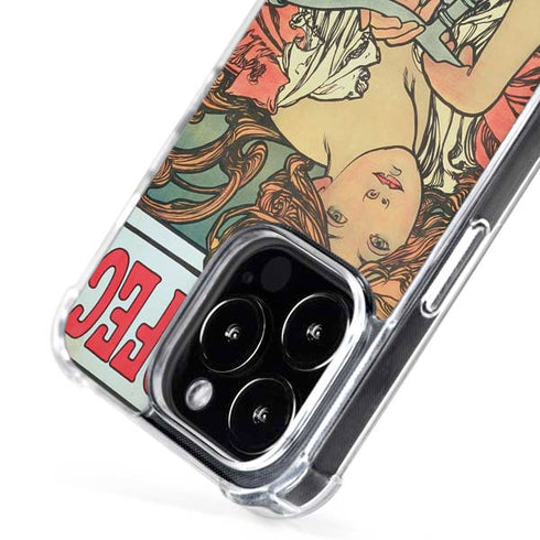 Alphonse Mucha Cycles Perfecta iPhone 16 Pro MagSafe Case