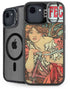 Alphonse Mucha Cycles Perfecta iPhone 16e Kickstand Case