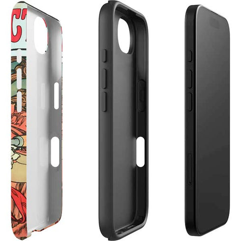Alphonse Mucha Cycles Perfecta iPhone 16e Impact Case