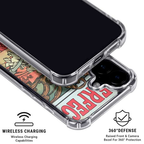 Alphonse Mucha Cycles Perfecta iPhone 17 MagSafe Case