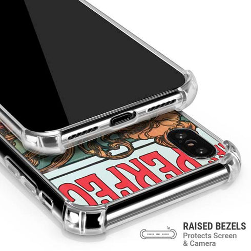 Alphonse Mucha Cycles Perfecta iPhone X/XS Clear Case