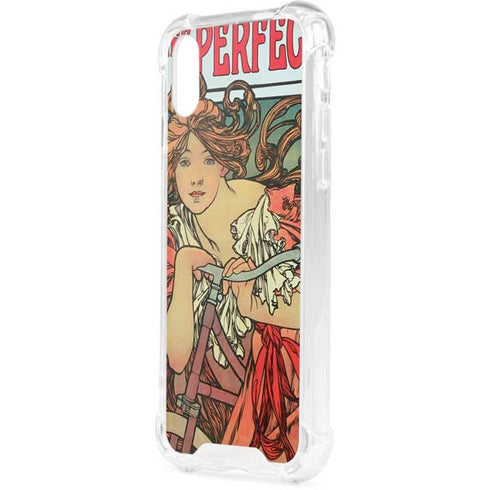 Alphonse Mucha Cycles Perfecta iPhone XS Clear Case
