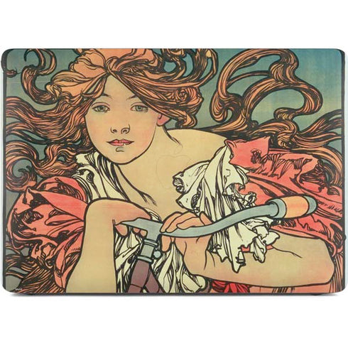 Alphonse Mucha Cycles Perfecta Apple MacBook Air Skin