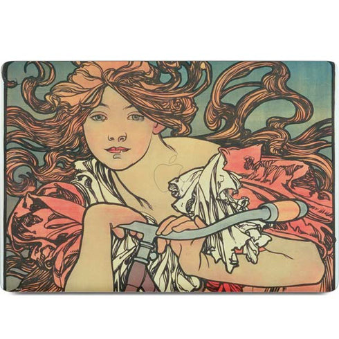 Alphonse Mucha Cycles Perfecta MacBook Skins