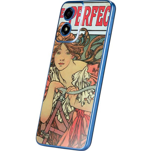 Alphonse Mucha Cycles Perfecta Moto G Play 4G (2024) Skin