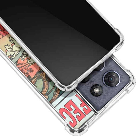 Alphonse Mucha Cycles Perfecta Moto G Stylus 5G (2025) Clear Case