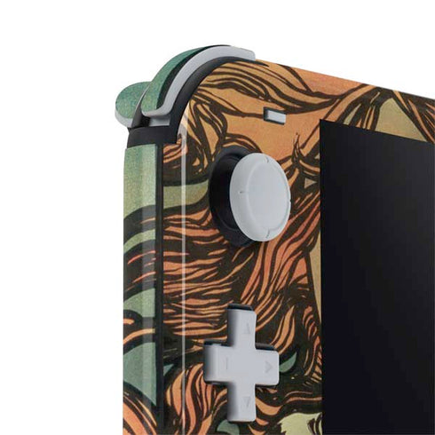 Alphonse Mucha Cycles Perfecta Nintendo Switch Lite Skin