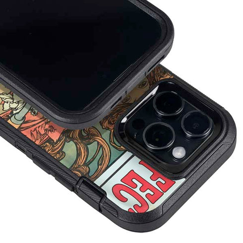 Alphonse Mucha Cycles Perfecta Otterbox Defender iPhone Skin