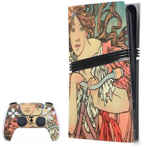 Alphonse Mucha Cycles Perfecta PlayStation PS5 Skins