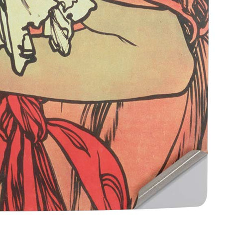 Alphonse Mucha Cycles Perfecta PS5 Pro Disk Console Skin