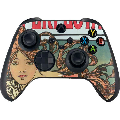 Alphonse Mucha Cycles Perfecta Xbox Series X Skins