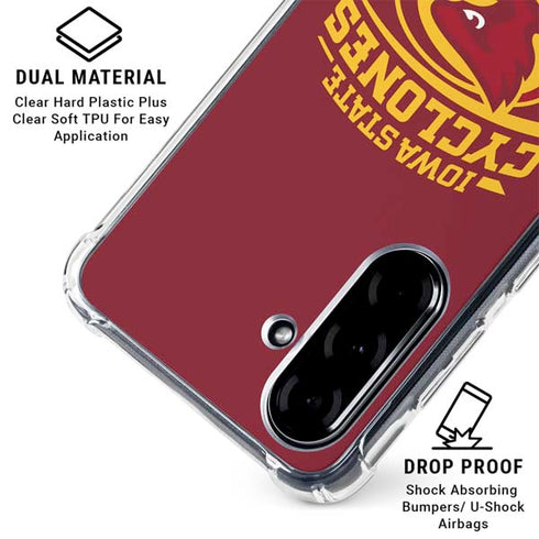Iowa State University Cyclones Galaxy A36 5G Clear Case