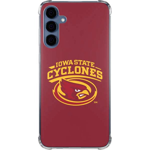 Iowa State University Cyclones Galaxy A55 5G Clear Case