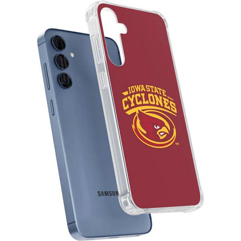 Iowa State University Cyclones Galaxy A55 5G Clear Case