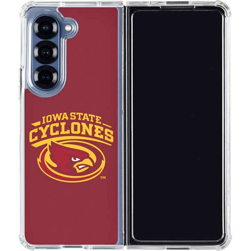 Iowa State University Cyclones Galaxy Z Fold6 Clear Case