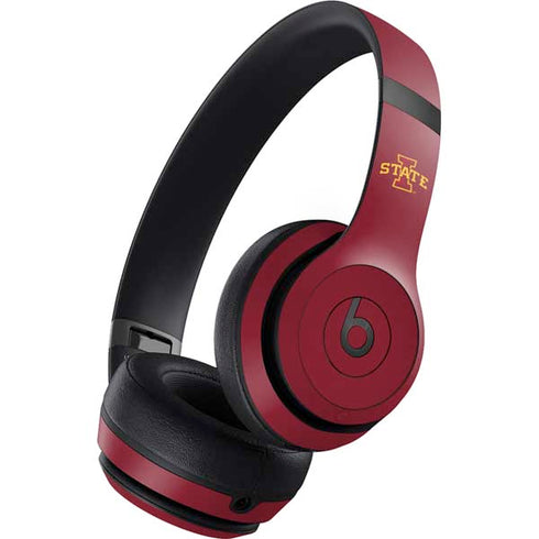 Iowa State University Collegiate Text Beats Studio Pro Wireless Headphones Skin