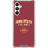 Iowa State University Collegiate Text Galaxy A16 5G Clear Case
