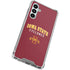 Iowa State University Collegiate Text Galaxy A16 5G Clear Case