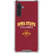 Iowa State University Collegiate Text Galaxy A17 Clear Case