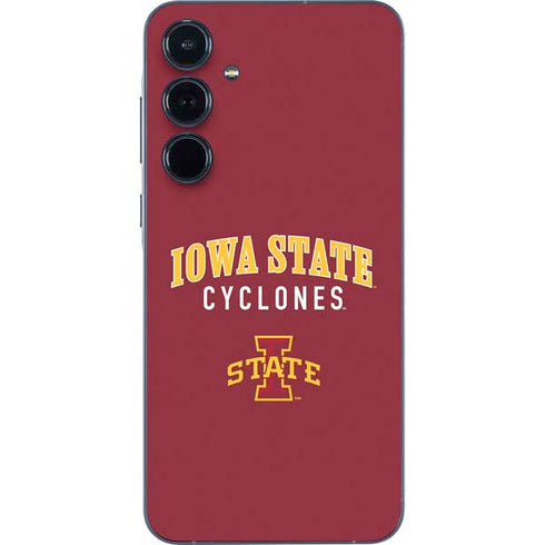 Iowa State University Collegiate Text Galaxy A55 5G Skin