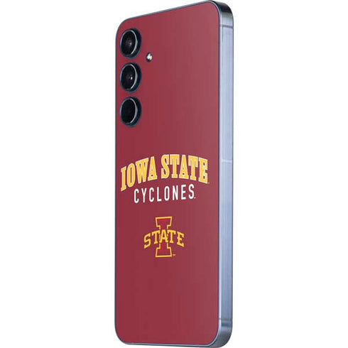 Iowa State University Collegiate Text Galaxy A55 5G Skin