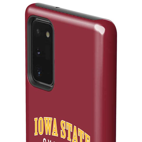 Iowa State University Collegiate Text Galaxy Note20 5G Pro Case