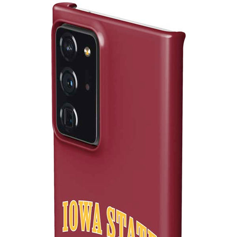 Iowa State University Collegiate Text Galaxy Note20 Ultra 5G Lite Case