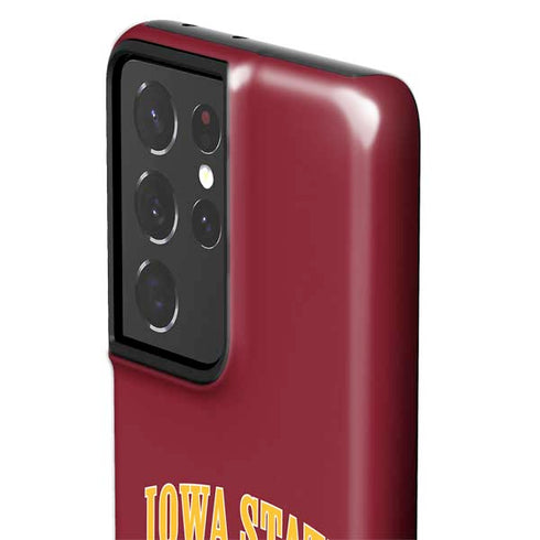Iowa State University Collegiate Text Galaxy S21 Ultra 5G Pro Case