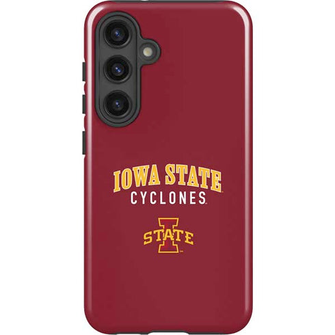Iowa State University Collegiate Text Galaxy S25 Plus Impact Case