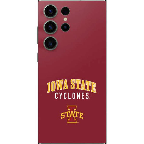 Iowa State University Collegiate Text Galaxy S25 Ultra Skin