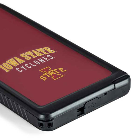 Iowa State University Collegiate Text Galaxy S24 Ultra Waterproof Case
