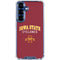 Iowa State University Collegiate Text Galaxy S25 Clear Case