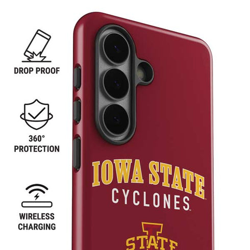Iowa State University Collegiate Text Galaxy S26 Impact Case