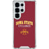 Iowa State University Collegiate Text Galaxy S26 Ultra Clear Case