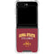 Iowa State University Collegiate Text Galaxy Z Flip6 Clear Case