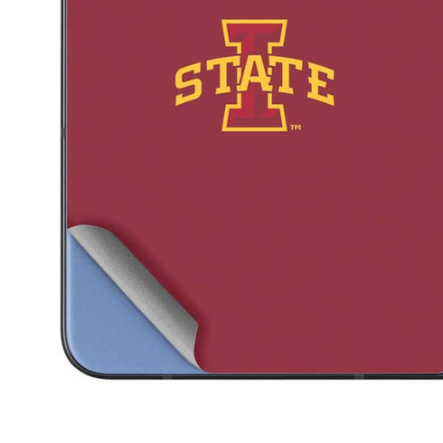 Iowa State University Collegiate Text Galaxy Z Fold5 5G Skin