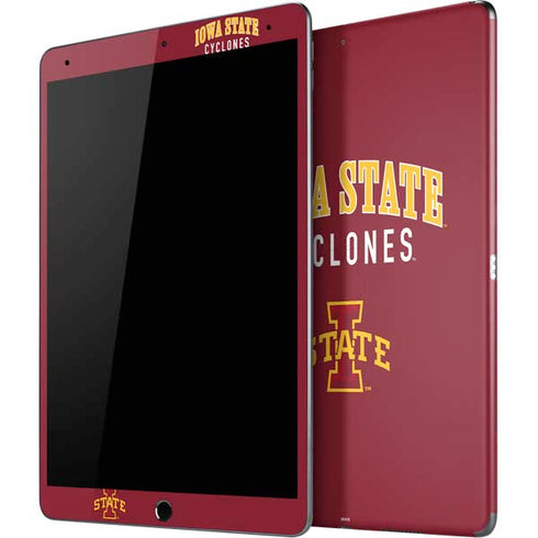 Iowa State University Collegiate Text iPad Skins