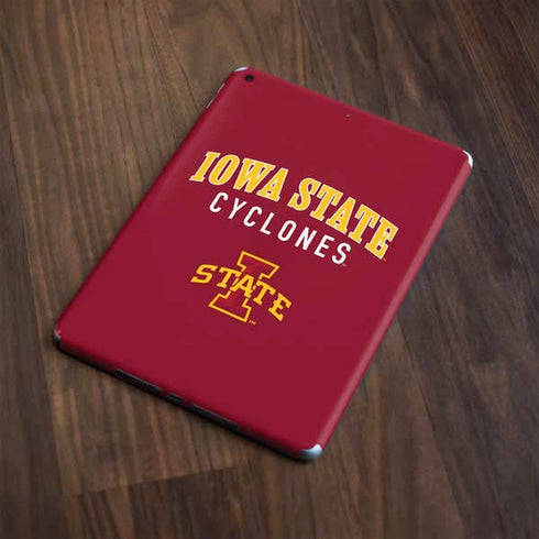 Iowa State University Collegiate Text Apple iPad Skin