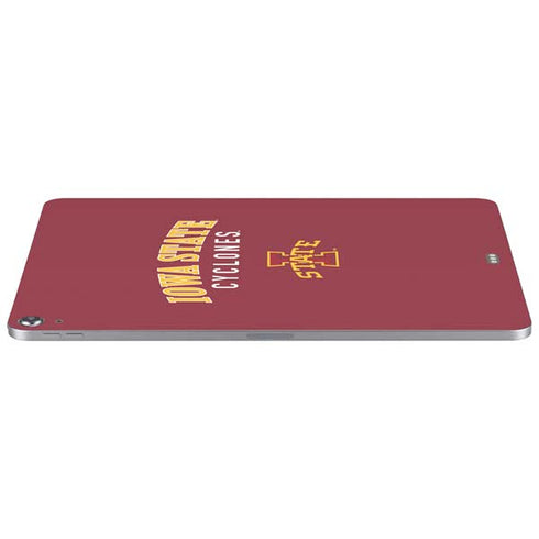 Iowa State University Collegiate Text Apple iPad Air Skin