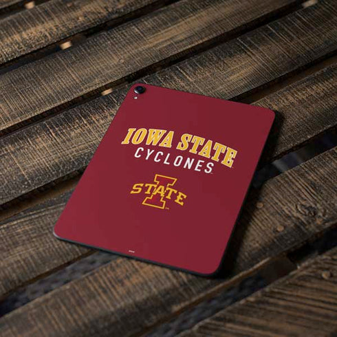 Iowa State University Collegiate Text Apple iPad Pro Skin