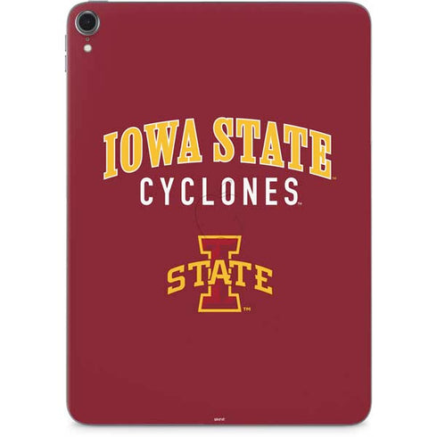 Iowa State University Collegiate Text Apple iPad Pro Skin